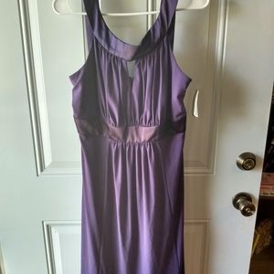 David's Bridal Purple dress . Size14